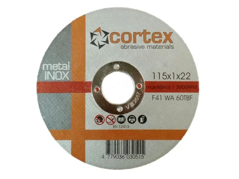 Nerūdijančio plieno pjovimo diskai Cortex