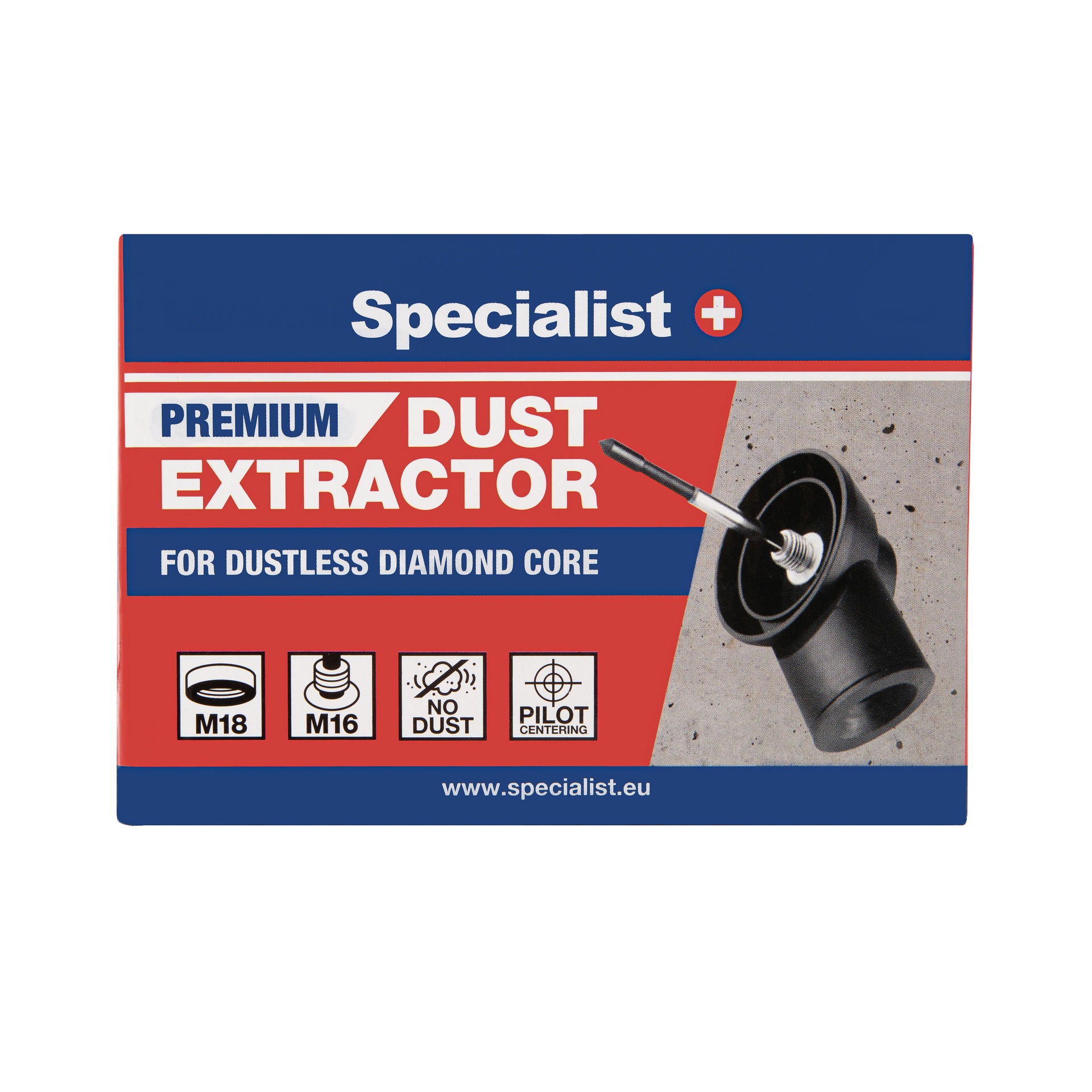 SPECIALIST+ dulkių nusiurbimo priedas karūnoms