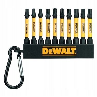 Sukimo antgaliukai FLEXTORQ Torx 57 mm, Dewalt, 10 vnt.