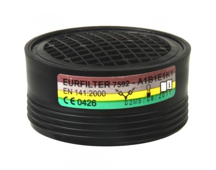 Filtras A1B1E1K1 puskaukei Euromask