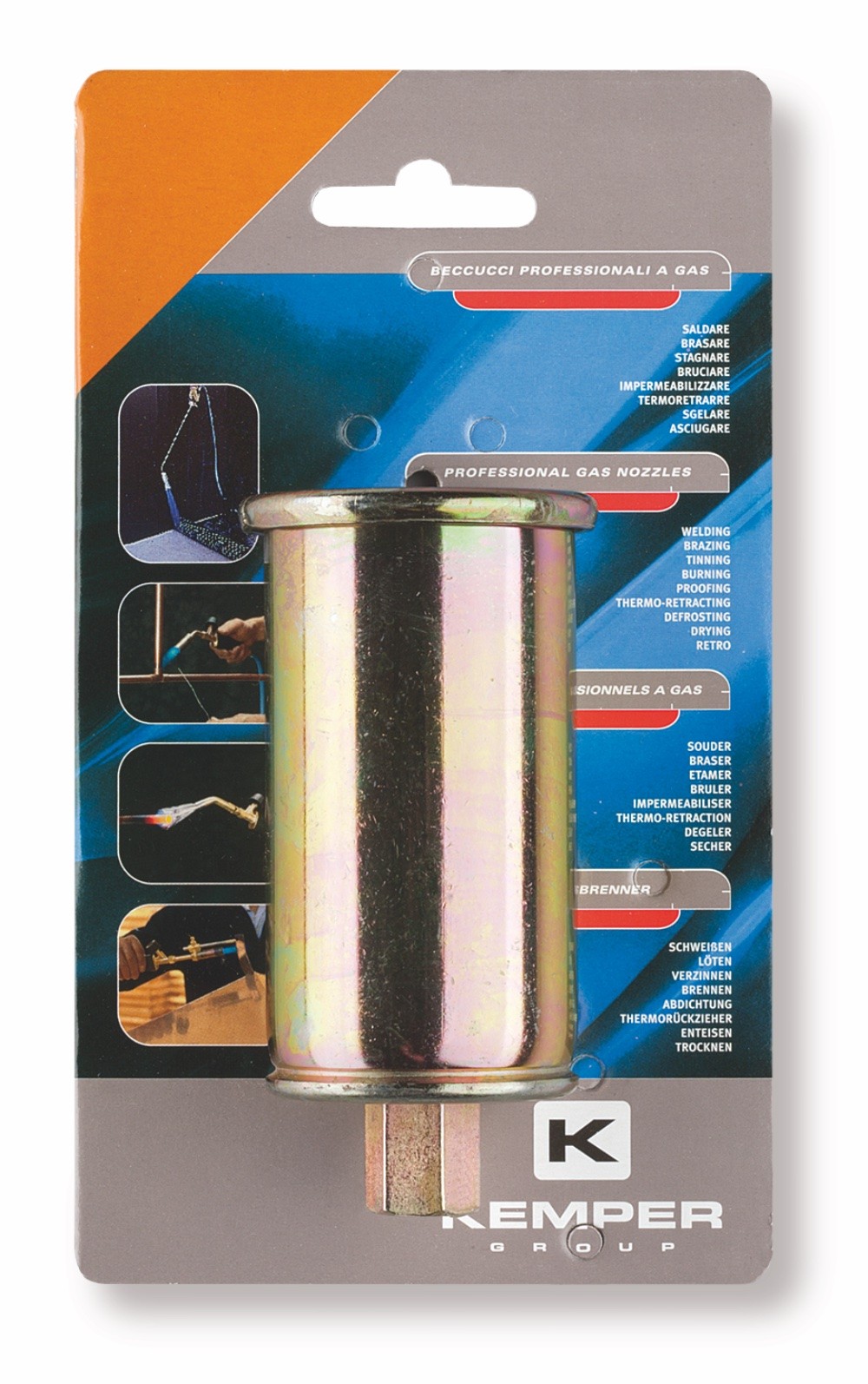 Degiklio antgalis „KEMPER