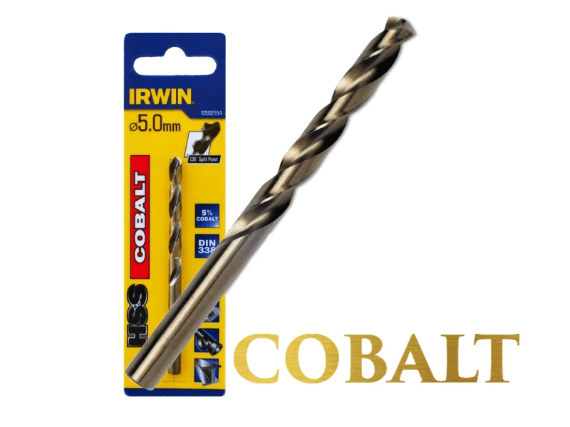 Grąžtai metalui Cobalt Irwin