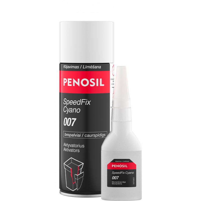Momentiniai klijai SpeedFix Cyano 007 + (aktyvatorius) PENOSIL