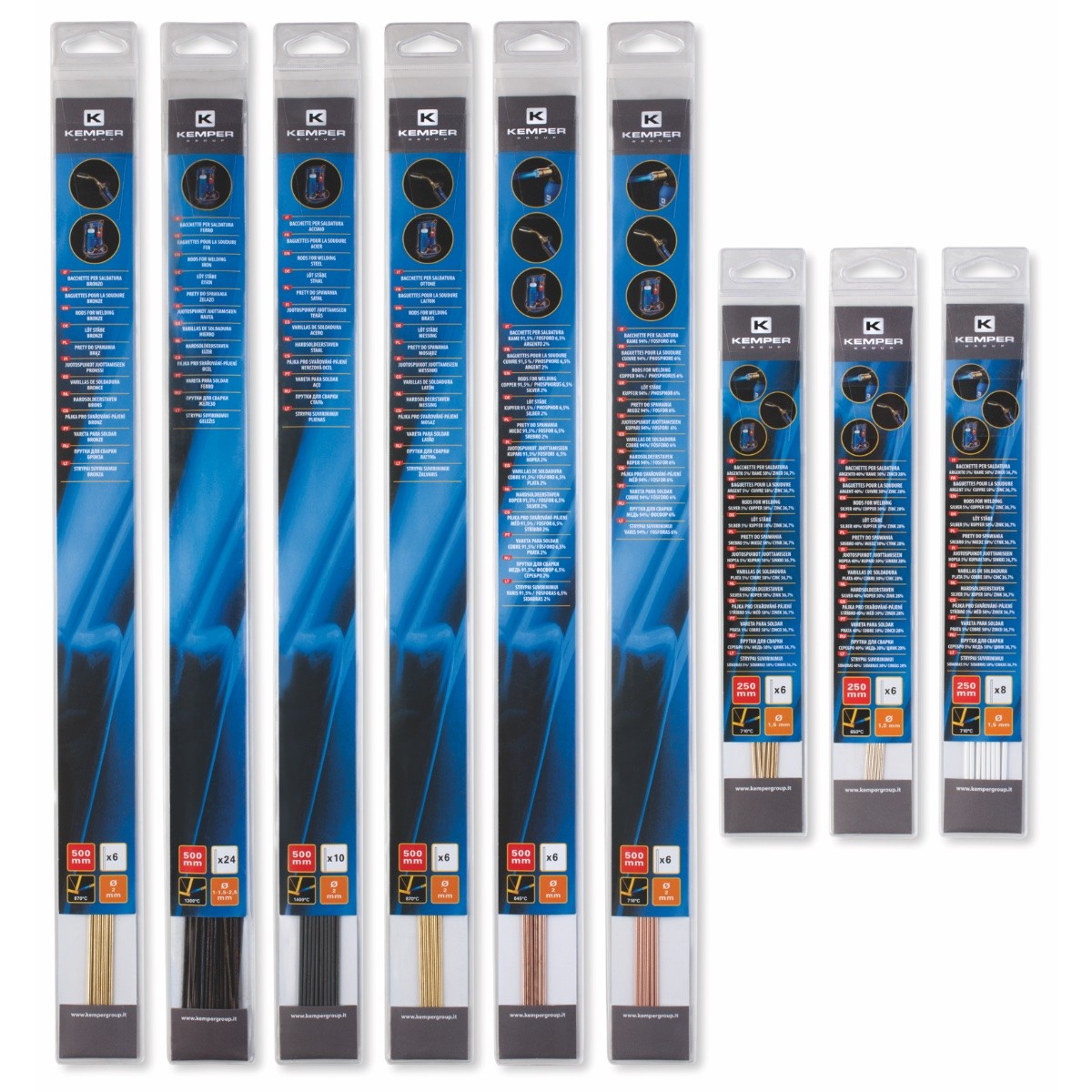 Lydmetalis bronzai „KEMPER