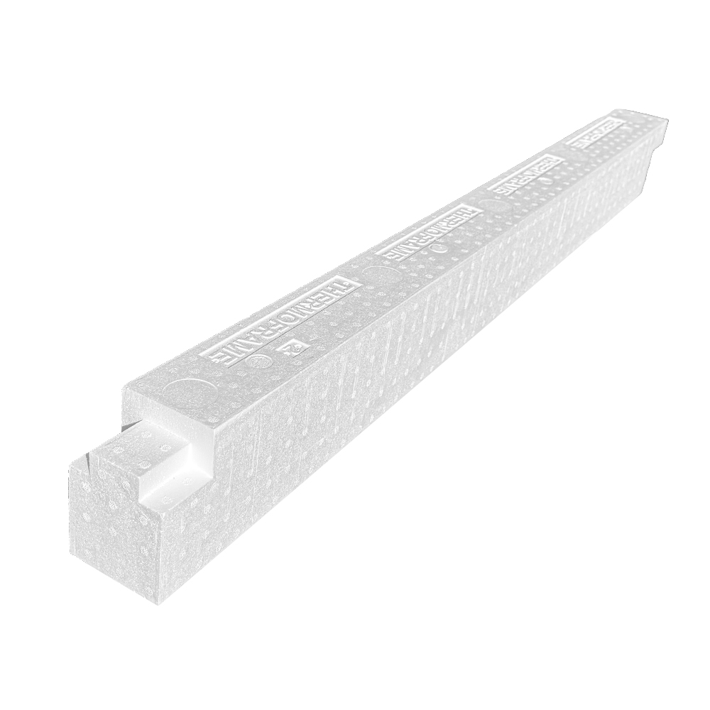 Langų montavimo termoprofilis THERMOFRAME 85 x 120 x 1200