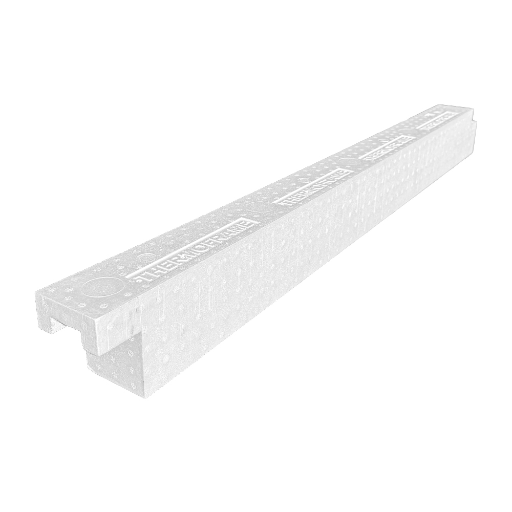 Langų montavimo termoprofilis THERMOFRAME 85 x 100 x 1200