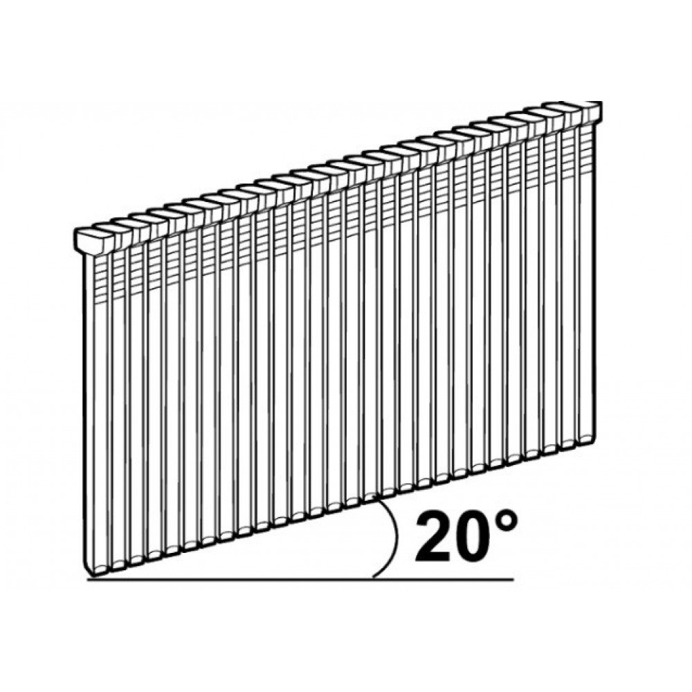 Apdailinės vinutės 20° laipsnių
